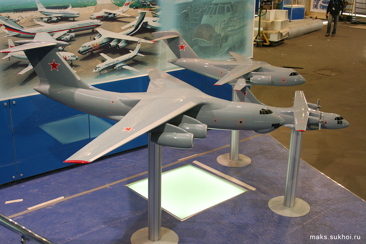 Força Aérea Russa, o renascimento da capacidade de transporte e prepara-se para ampliar a capacidade estratégica